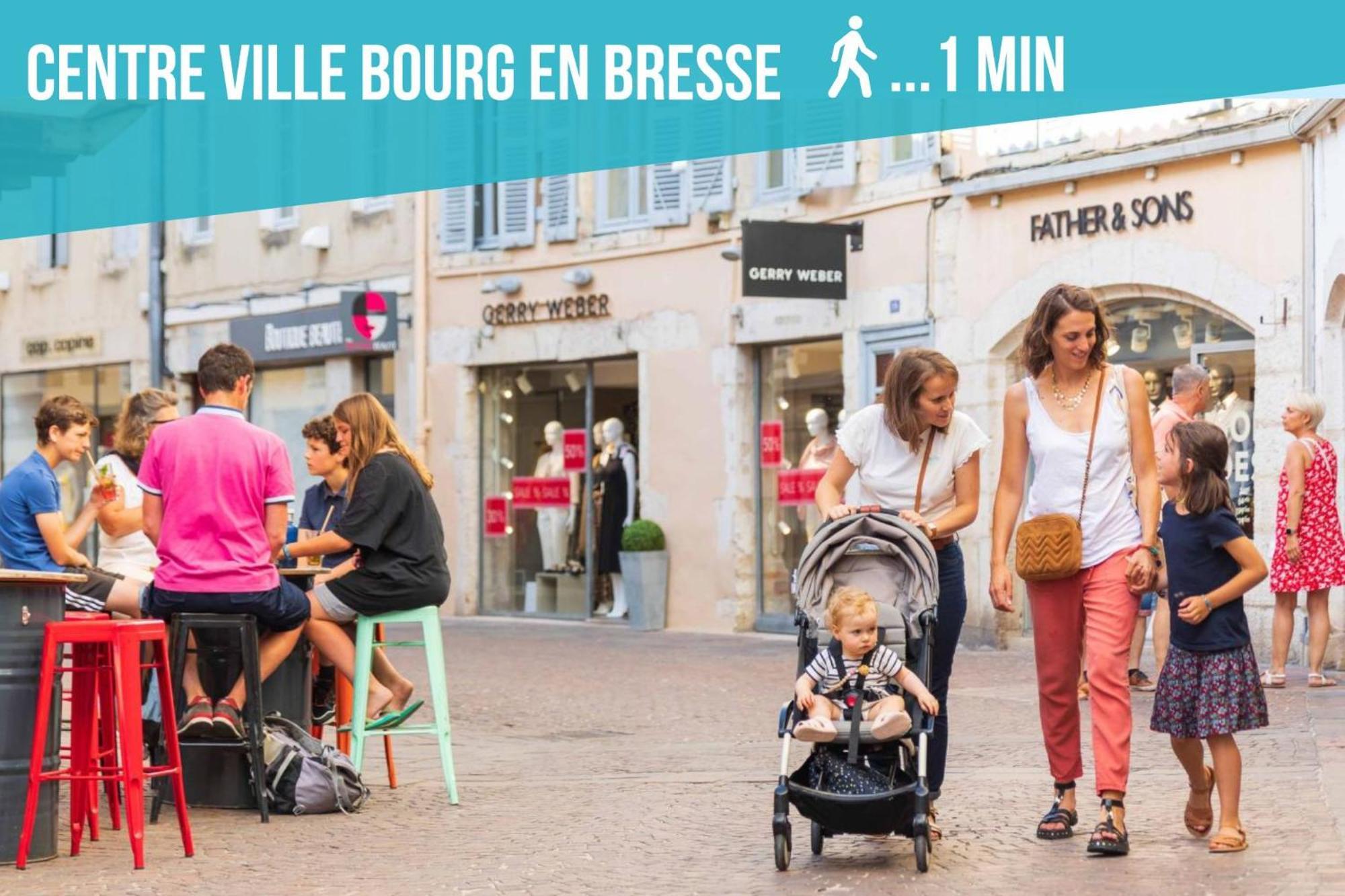 L'Escale - Topdestination-Bourg - Centre Ville - Classe 3 Etoiles 외부 사진